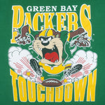 NFL (Jostens) - Green Bay Packers X Tasmanian Devils T-Shirt 1990 X-Large Vintage Retro Football
