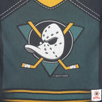 NHL (Nutmeg) - Mighty Ducks T-Shirt 1995 Large Vintage Retro Hockey
