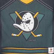 NHL (Nutmeg) - Mighty Ducks T-Shirt 1995 Large Vintage Retro Hockey