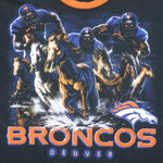 NFL (Tee Jays) - Denver Broncos Big Logo T-Shirt 1990s X-Large Vintage Retro Football