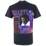 NFL (Nutmeg) - New York Giants Lawrence Taylor T-Shirt 1990s Medium Vintage Retro Football