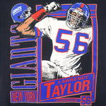 NFL (Nutmeg) - New York Giants Lawrence Taylor T-Shirt 1990s Medium Vintage Retro Football