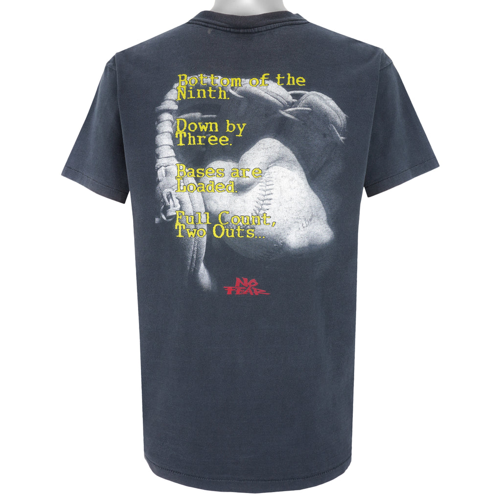 Vintage (No Fear) - Botton of The Ninth Single Stitch T-Shirt 1990s Large Vintage Retro