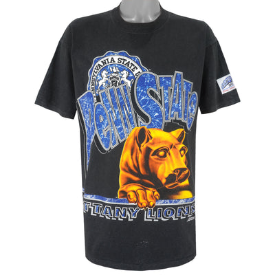 NCAA - The Penn State University Nittany Lions Single Stitch T-Shirt 1990s X-Large