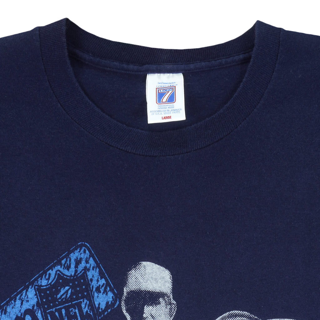 NFL (Logo 7) - Buffalo Bills Football Single Stitch T-Shirt 1991 Large Vintage Retro Football