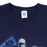 NFL (Logo 7) - Buffalo Bills Football Single Stitch T-Shirt 1991 Large Vintage Retro Football