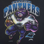 NFL (Nutmeg) - Carolina Panthers Single Stitch T-Shirt 1993 X-Large Vintage Retro Football