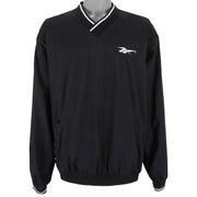 Reebok - Embroidered Pullover Windbreaker 1990s Large Vintage Retro