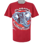 NCAA (Lee) - Alabama Crimson Tide Big Logo T-Shirt 1990s Large