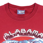 NCAA (Lee) - Alabama Crimson Tide Big Logo T-Shirt 1990s Large Vintage Retro College