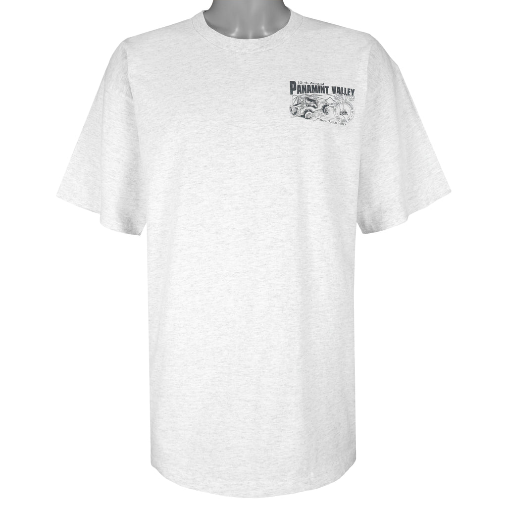 Vintage - Grey 12th Annual Panamint Valley T-Shirt 1997 X-Large Vintage Retro