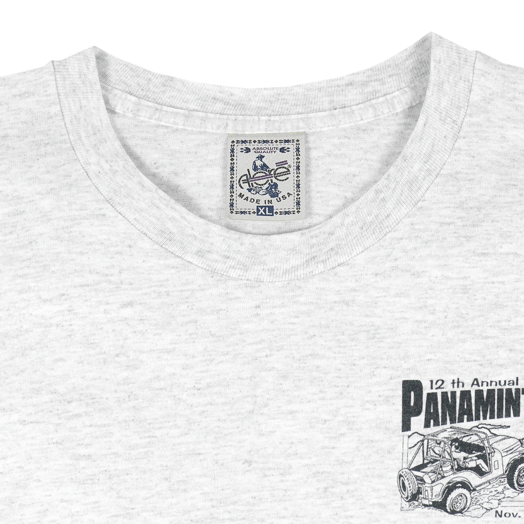 Vintage - Grey 12th Annual Panamint Valley T-Shirt 1997 X-Large Vintage Retro