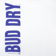 Budweiser - Bud Dry Single Stitch T-Shirt 1993 X-Large Vintage Retro