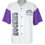 MLB (Artex) - Colorado Rockies Baseball Jersey 1993 X-Large Vintage Retro Baseball