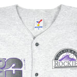 MLB (Artex) - Colorado Rockies Baseball Jersey 1993 X-Large Vintage Retro Baseball