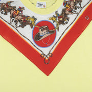 Vintage (Sunbelt) - Collection Cowboy Single Stitch T-Shirt 1990s Large Vintage Retro