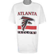 NFL (All Sport) - Atlanta Falcons Single Stitch T-Shirt 2004 Vintage Retro Football