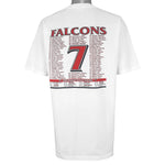 NFL (All Sport) - Atlanta Falcons Single Stitch T-Shirt 2004 Vintage Retro Football
