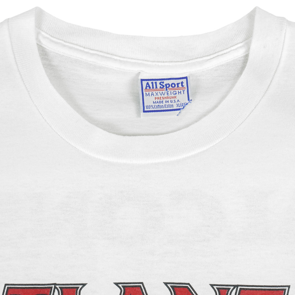 NFL (All Sport) - Atlanta Falcons Single Stitch T-Shirt 1990s Vintage Retro Football