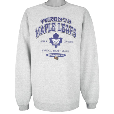 NHL (Bulletin) - Toronto Maple Leafs Crew Neck Sweatshirt 1997 X-Large