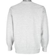 NBA (Hanes) - Chicago Bulls Big Logo Crew Neck Sweatshirt 1990s Medium Vintage Retro Basketball