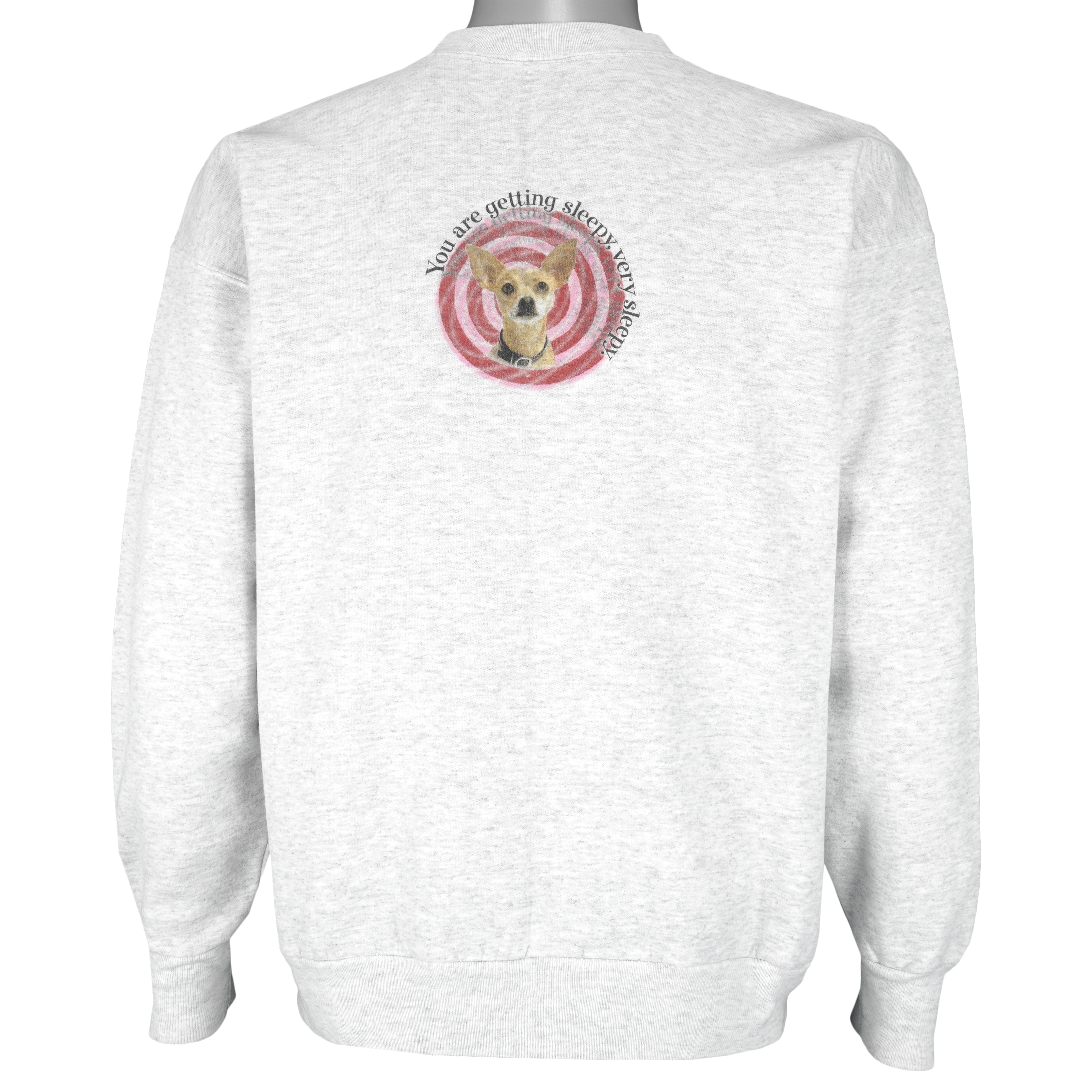 Vintage (Hanes) - Tago Bell You Are Getting Very Hungry Crew Neck Sweatshirt 1996 Large Vintage Retro
