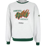 NHL (CCM) - Minnesota Wild Embroidered Sweatshirt 2000s Large