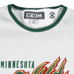 NHL (CCM) - Minnesota Wild Embroidered Sweatshirt 2000s Large Vintage Retro