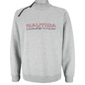 Nautica - Embroidered Turtleneck Sweatshirt 1990s Large Vintage Retro