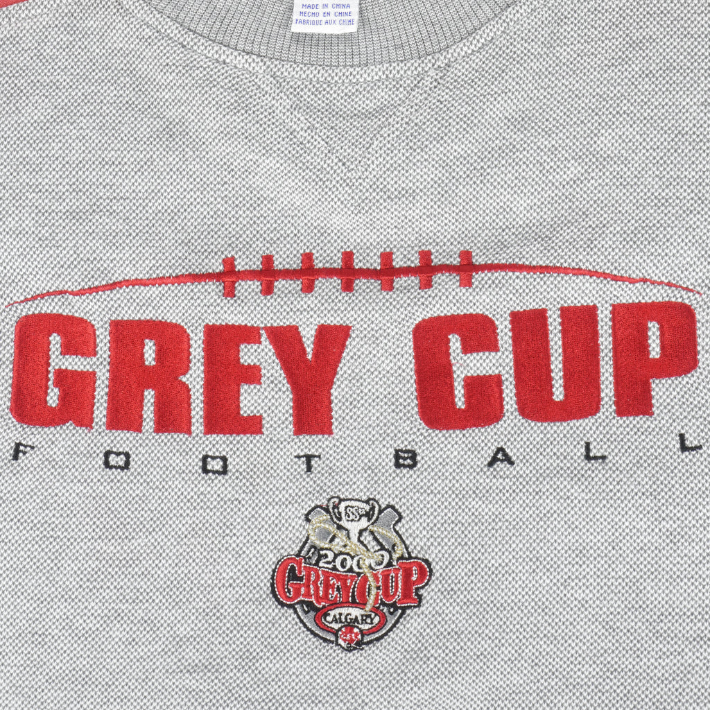 Puma - Calgary Grey Cup Football Crew Neck Sweatshirt 2000 Large Vintage Retro Football