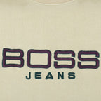 Vintage - Boss Jeans Embroidered Crew Neck Sweatshirt 1990s X-Large Vintage Retro