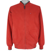 Tommy Hilfiger - Reversible Zip-Up Jacket 1990s Medium Vintage Retro