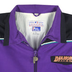 MLB (Pro Player) - Arizona Diamondbacks Zip-Up Jacket 1990s Large Vintage Retro Baseball