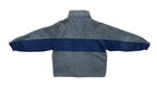 Nautica - Grey and Blue Reversible Fleece Lined Jacket 1990s Medium