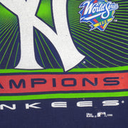 MLB (Pro Player) - Yankees World Series Champions T-Shirt 1998 Large Vintage Retro Baseball