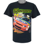 NASCAR (Chase) - Jeff Gordon Night Warrior Racing T-Shirt 1997 Large