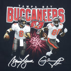 NFL (Players) - Tampa Bay Buccaneers Big Logo T-Shirt 1990s X-Large Vintage Retro Football