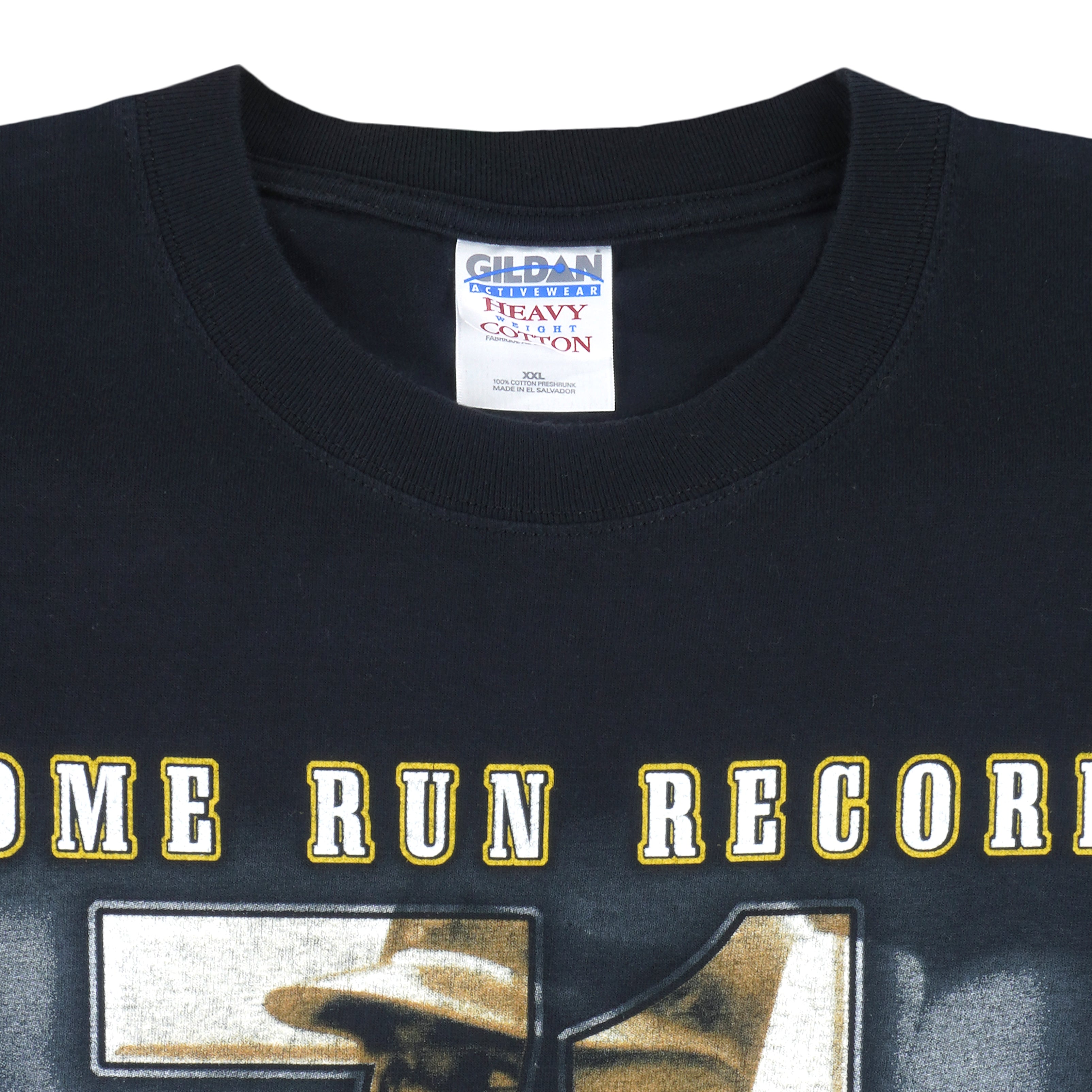 MLB (Gildan) - San Francisco Giants Barry Bonds T-Shirt 2001 XX-Large Vintage Retro Baseball