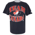 Starter - Hockey Team Canada World Cup T-Shirt 1996 Large Vintage Retro Hockey