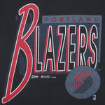 NBA (Salem) - Portland Trail Blazers Big Logo T-Shirt 1990s X-Large Basketball