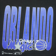 NBA (Hanes) - Orlando Magic Spell-Out T-Shirt 1990s Medium Vintage Retro Basketball