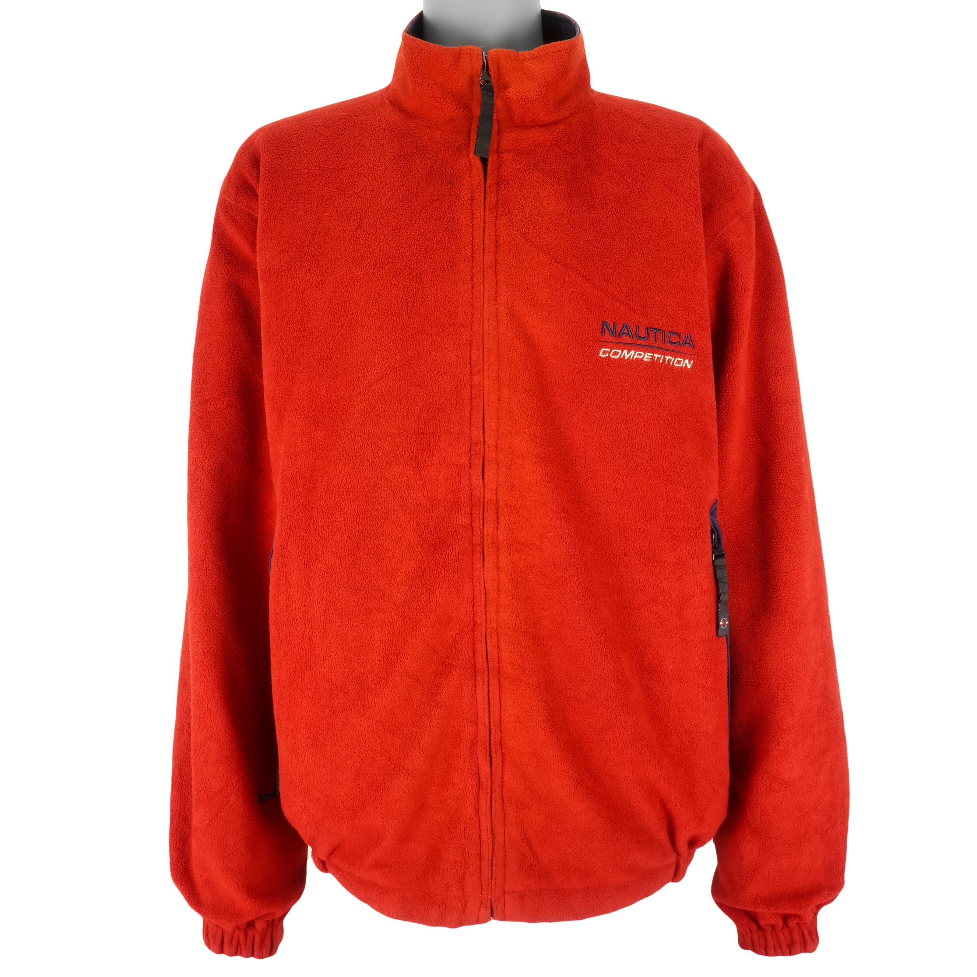 Nautica - Blue and Red Reversible Windbreaker 1990s X-Large vintage Retro