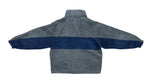 Nautica - Grey and Blue Reversible Fleece Lined Jacket 1990s Medium