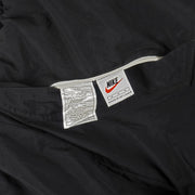 Nike - Black & White Big Logo Reversible Windbreaker 1990s Medium Vintage Retro