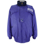 Nike - Duke Blue Devils Big Logo Windbreaker 1990s XX-Large Vintage Retro Football College