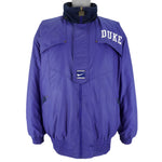 Nike - Duke Blue Devils Big Logo Windbreaker 1990s XX-Large Vintage Retro Football College