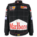 Vintage (Marlboro) - Black Ferrari Formula 1 Racing Jacket 1990s Large