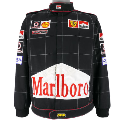 Vintage (Marlboro) - Black Ferrari Formula 1 Racing Jacket 1990s Large