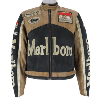 Vintage (Marlboro) - World Championship Team Racing Leather Jacket 1990s Medium