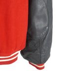 Starter - Detroit Red Wings Varsity Jacket 1990s Large Vintage Retro Hockey